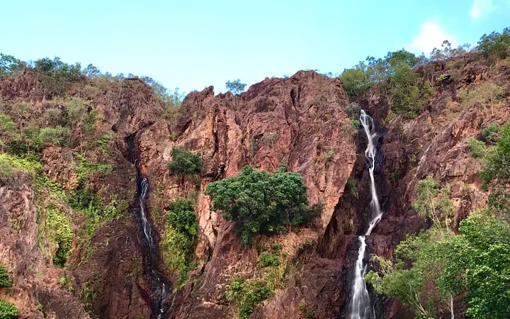 Wangi Falls from the picnic side of the pool