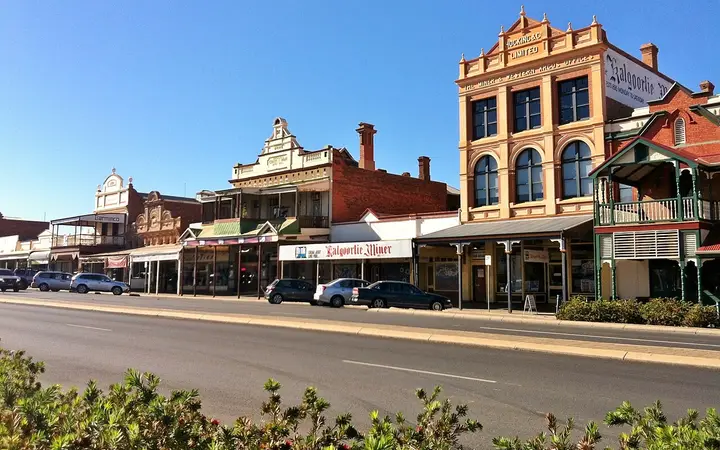 Hannan Street, where the brew pub sits