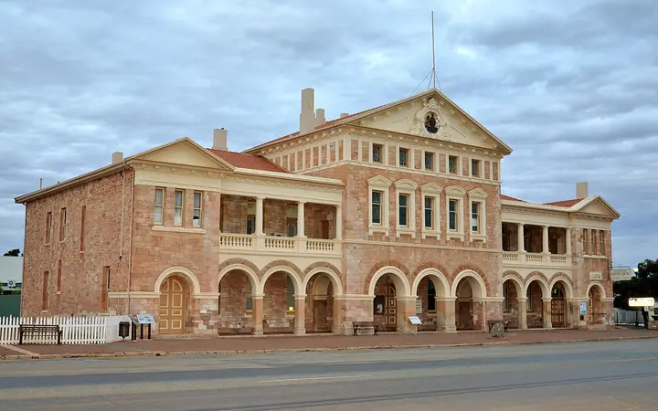 The 1898 Warden's Court, home of the museum