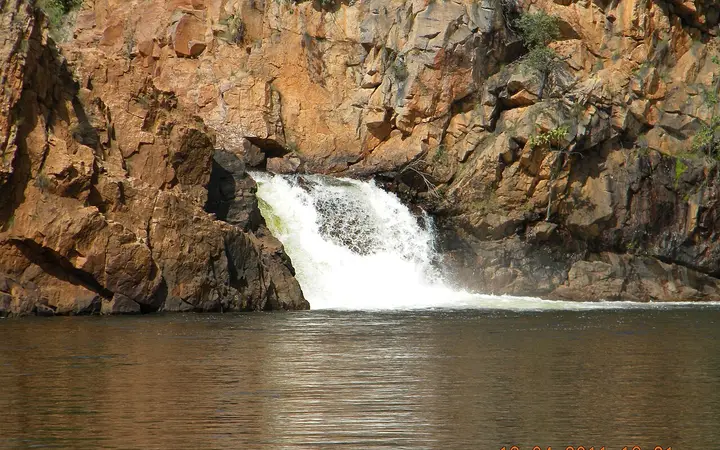 Falls and pool at Leliyn (Edith Falls)
