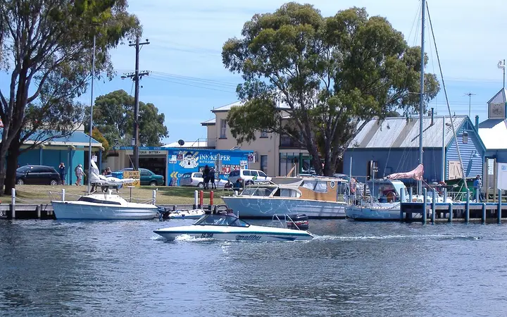 Paynesville's waterfront