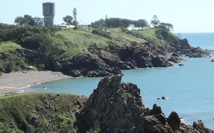 The view north from Lamberts Lookout to the old water tower