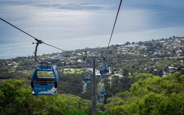 The Eagle gondola, Arthurs Seat