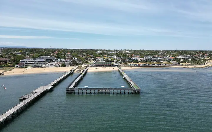 The Brighton Baths from above