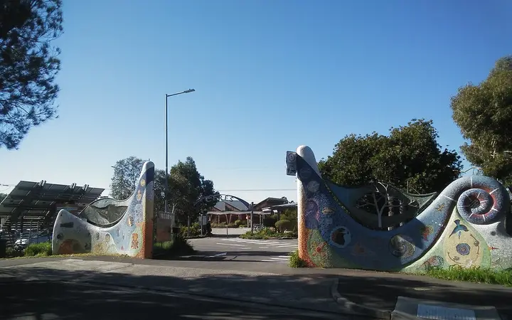 The entrance to CERES, Brunswick East