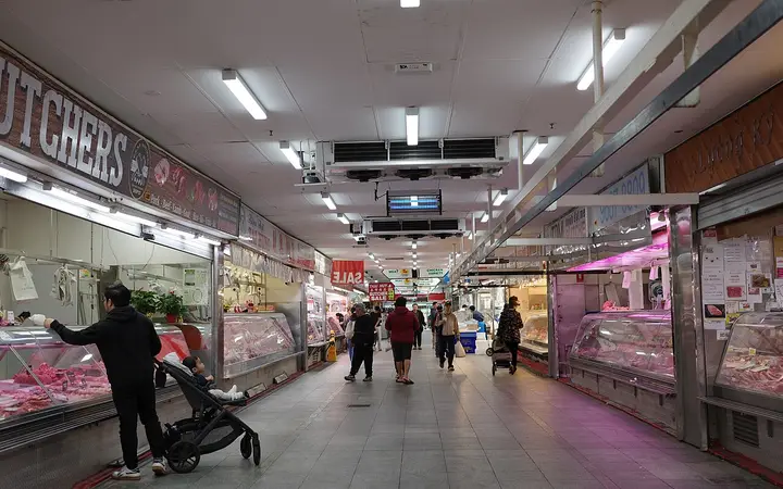 Inside Footscray Market