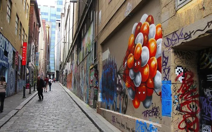Hosier Lane, home of MoVida