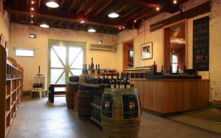The cellar door at Yering Station