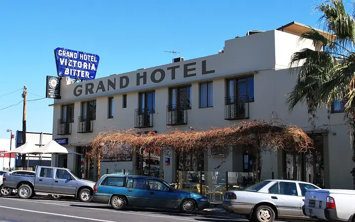 The Grand Hotel, with Stefano's in its cellars