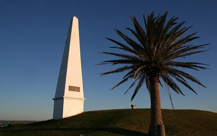 The Obelisk on The Hill at golden hour