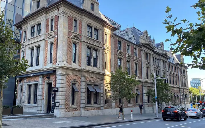 The State Buildings, home of Long Chim