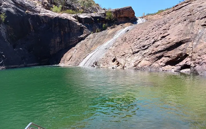 Serpentine Falls, at the foot of the Baldwins Bluff Trail