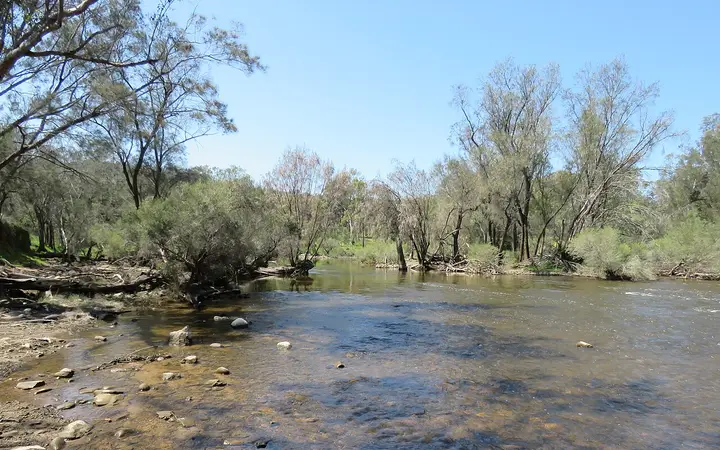 The Avon River in Walyunga National Park
