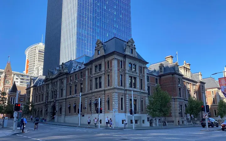 The State Buildings, home of Wine Merchant