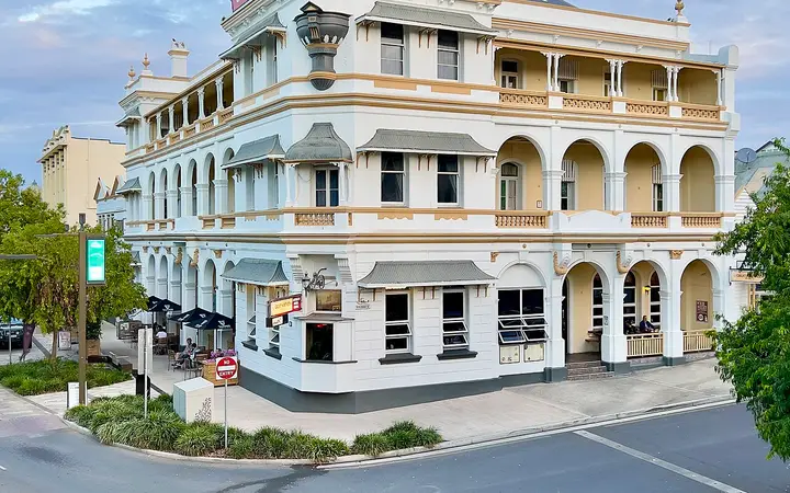 The Criterion Hotel on Quay Street, where the walk begins