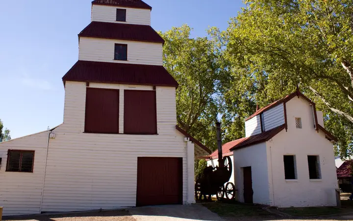 The old winery building at Tahbilk