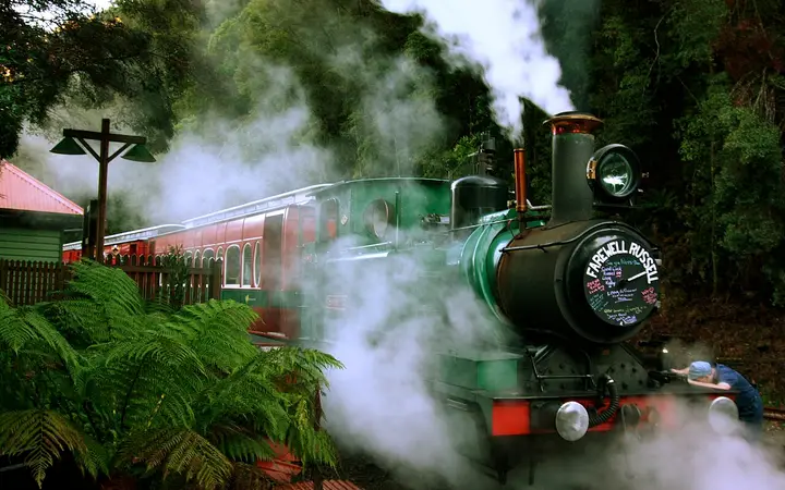 Steam on the West Coast Wilderness Railway