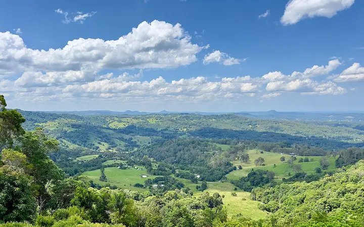 Hinterland views from Montville, near Flame Hill