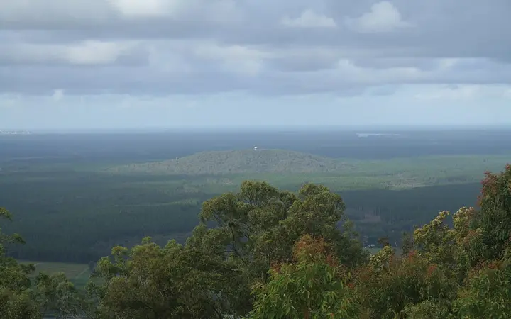 The view from Mount Beerburrum