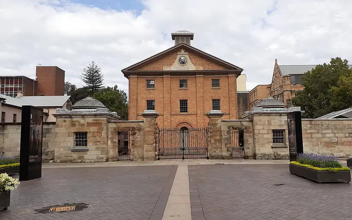 Hyde Park Barracks from Queens Square