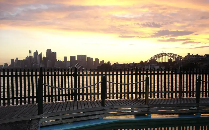 Sunset from Maccallum Pool, Cremorne Point