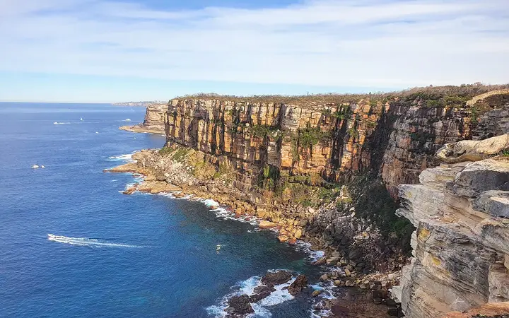 The clifftops at North Head
