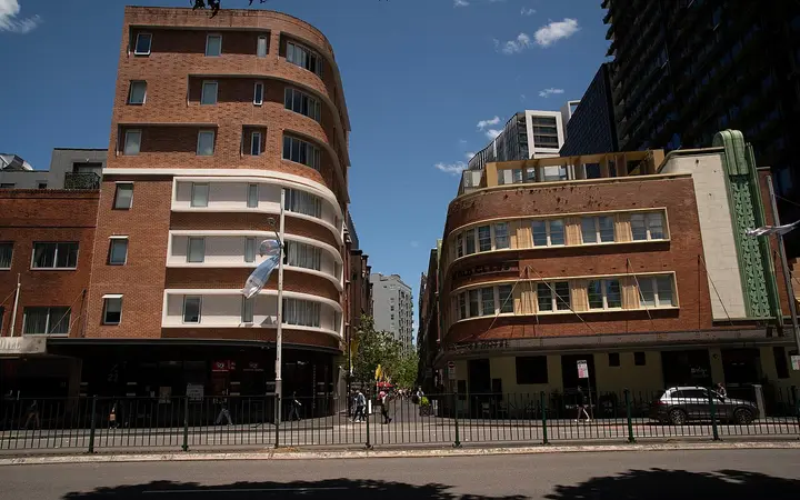 Kensington Street, Chippendale, where Spice Alley opens off