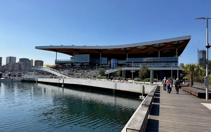 The new Sydney Fish Market on Blackwattle Bay