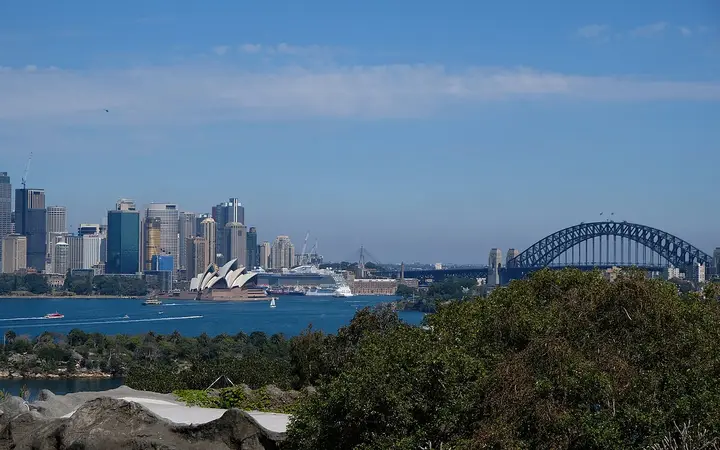 The harbour view from Taronga Zoo