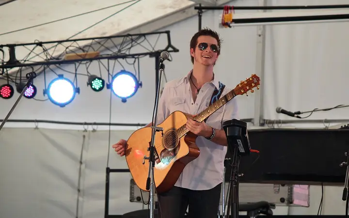 A free stage at the Tamworth Country Music Festival