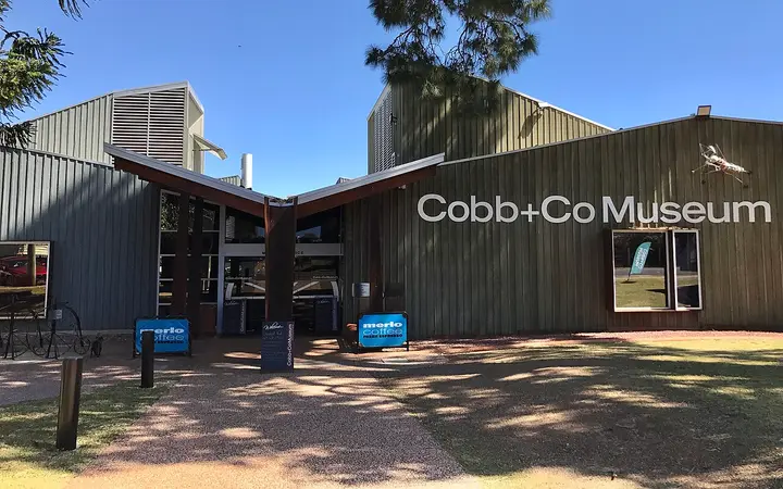 The entrance to Cobb+Co, where the after-hours night is held