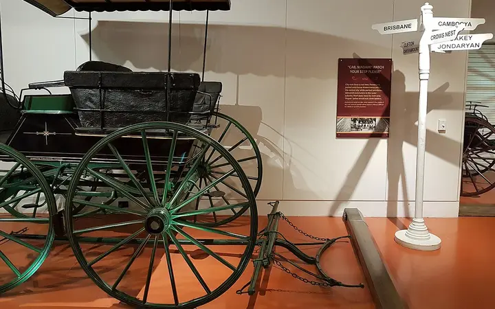 A buggy in the National Carriage Collection