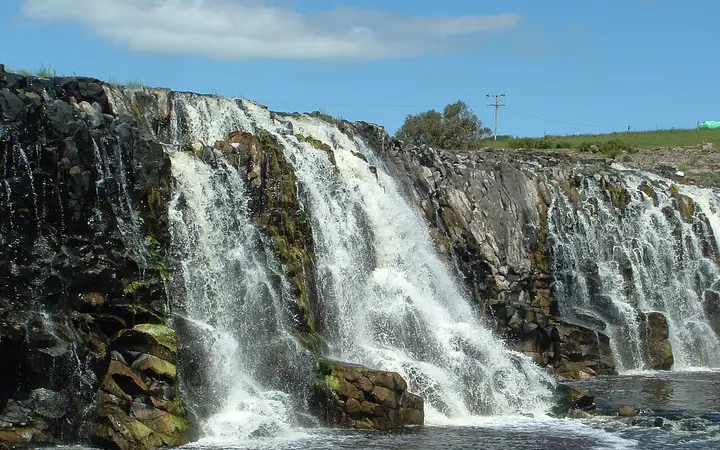 Hopkins Falls in full flow