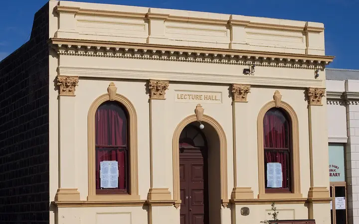 The Lecture Hall, one of the festival's concert venues