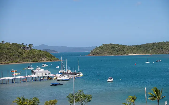 Shute Harbour, the kayak base