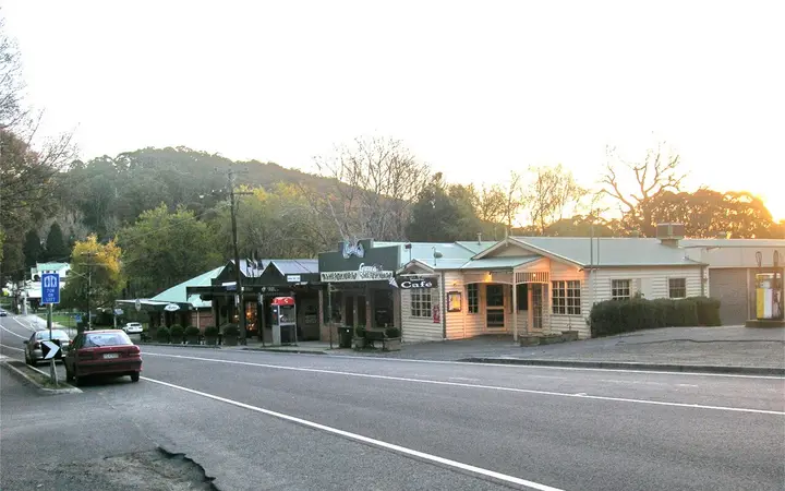 Sassafras village, home of the tearoom