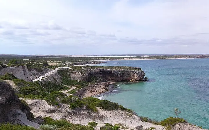 Stenhouse Bay from the lookout walk