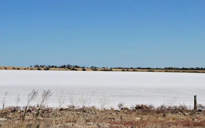 Salt lake at Yorketown