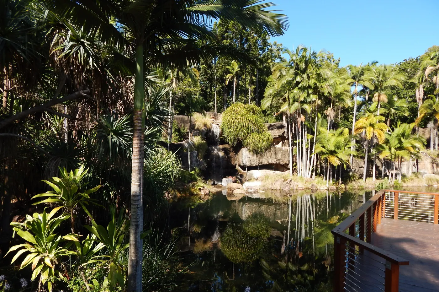 Kershaw Gardens Waterfall