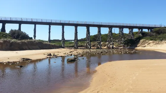 Kilcunda Trestle Bridge (Bass Coast Rail Trail)
