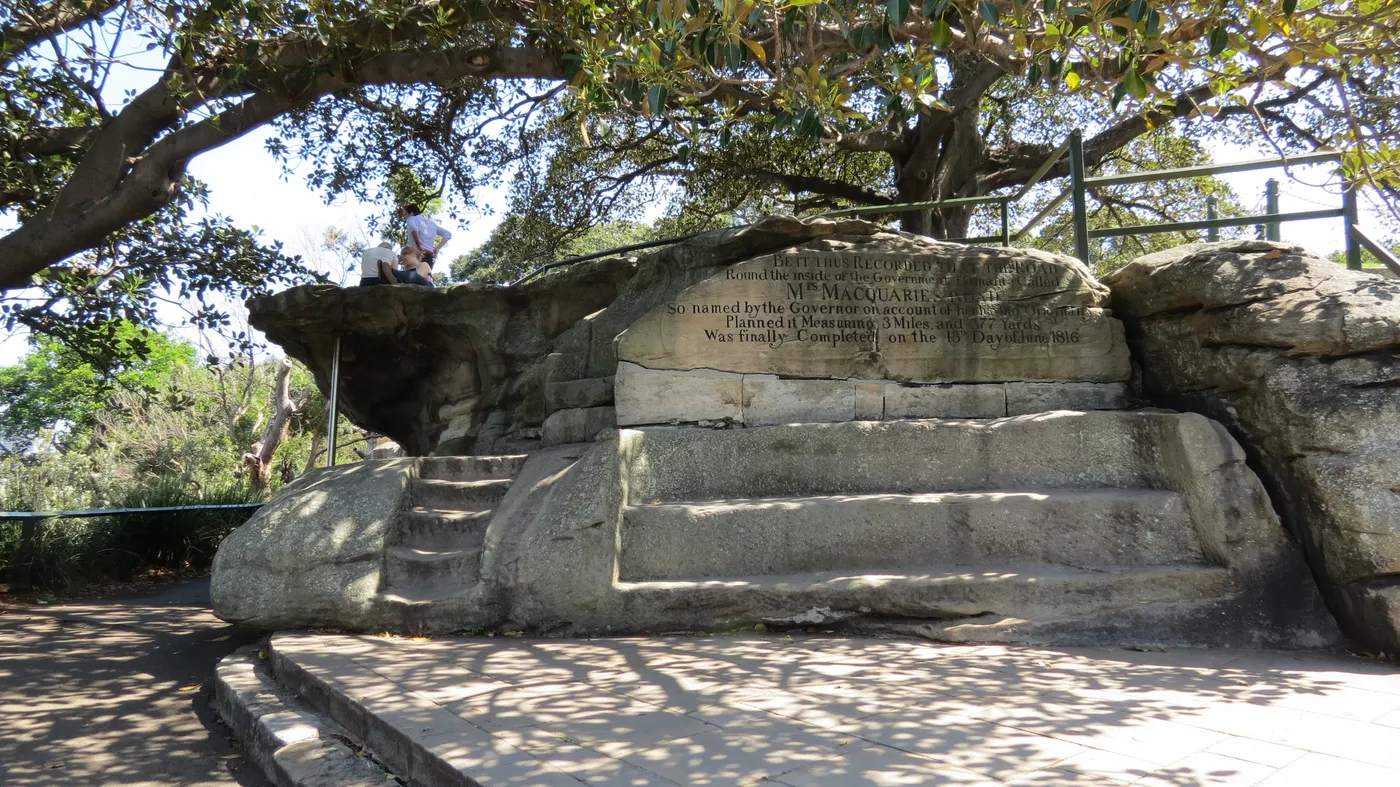 Mrs Macquarie's Chair