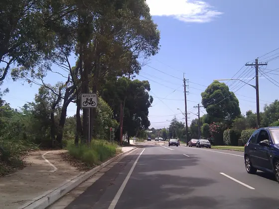 Near Clio Street Reserve playground, Sutherland