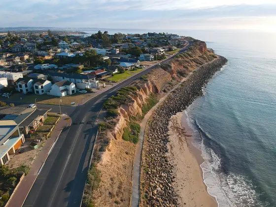 Near Rotary Park playground, Christies Beach