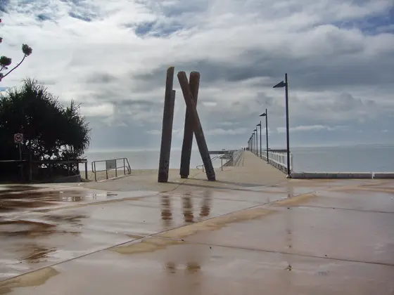 Near The Esplanade playground, Wynnum