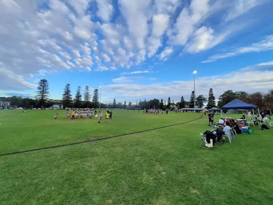 Near Gilbert Fraser Reserve playground, North Fremantle