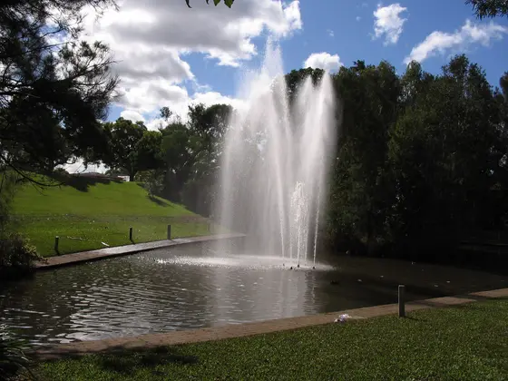 Near See Park playground, Grafton