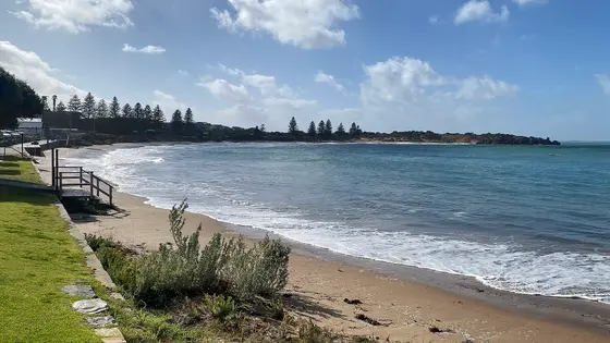 Near Basham Beach Conservation Park playground, Port Elliot