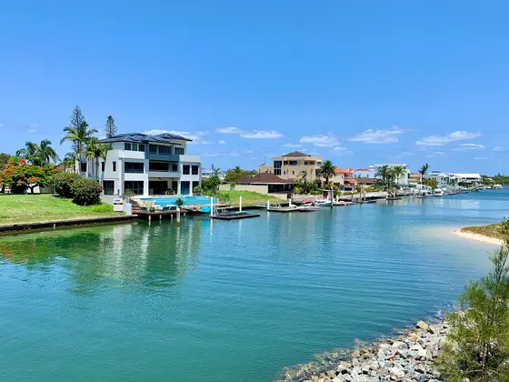 Near Paradise Waters Park playground, Surfers Paradise