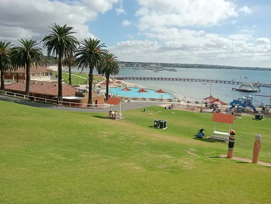 Near Eastn Beach Reserve, Geelong