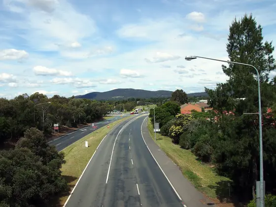 Near Cossington Smith Crescent Pedestrian Parkland, Lyneham